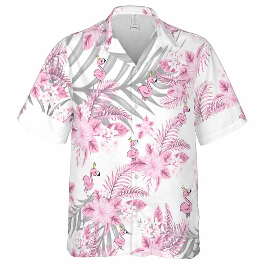 Flamingo Tropical Blossom Hawaiian Shirt Fashion forward