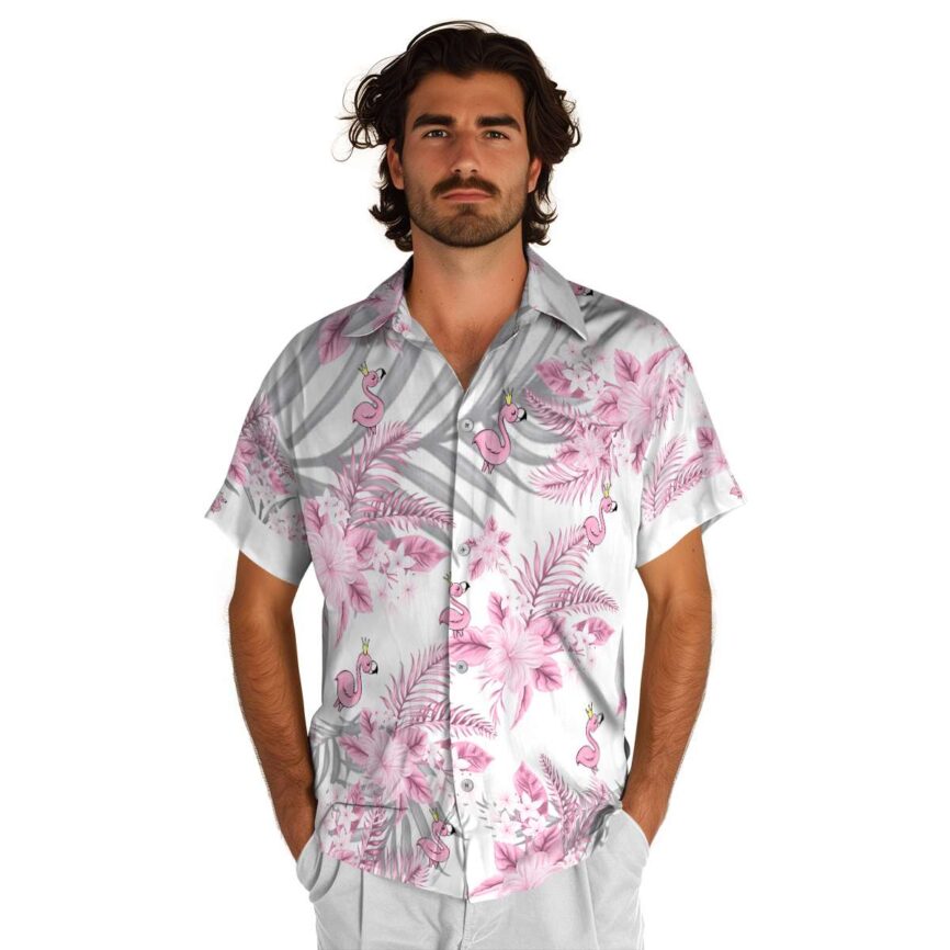 Flamingo Tropical Blossom Hawaiian Shirt New Arrival