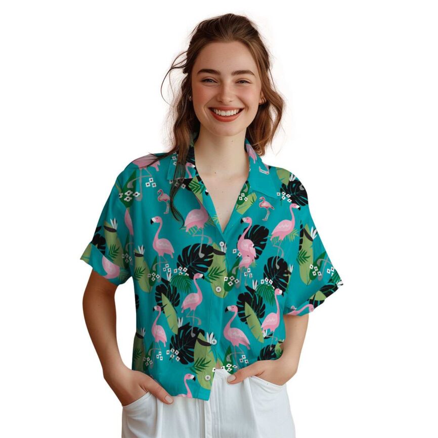 Flamingo Tropical Flamingo Hawaiian Shirt Top rated