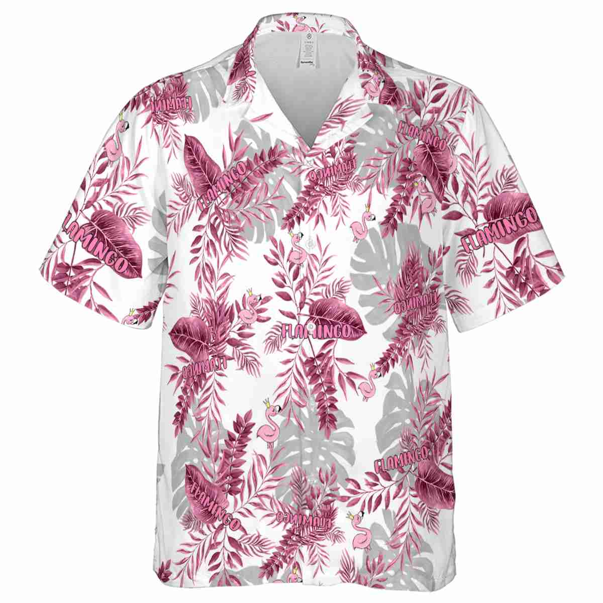 Flamingo Tropical Fronds Hawaiian Shirt Fashion forward Flamingo Tropical Fronds Hawaiian Shirt Fashion forward