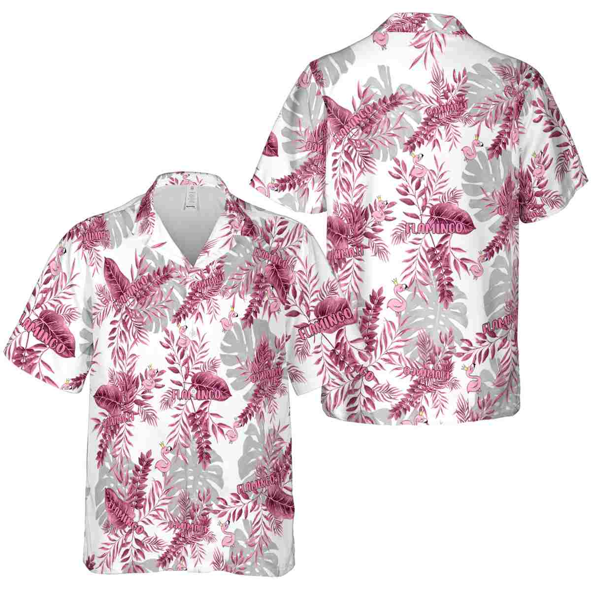 Flamingo Tropical Fronds Hawaiian Shirt Premium grade Flamingo Tropical Fronds Hawaiian Shirt Premium grade
