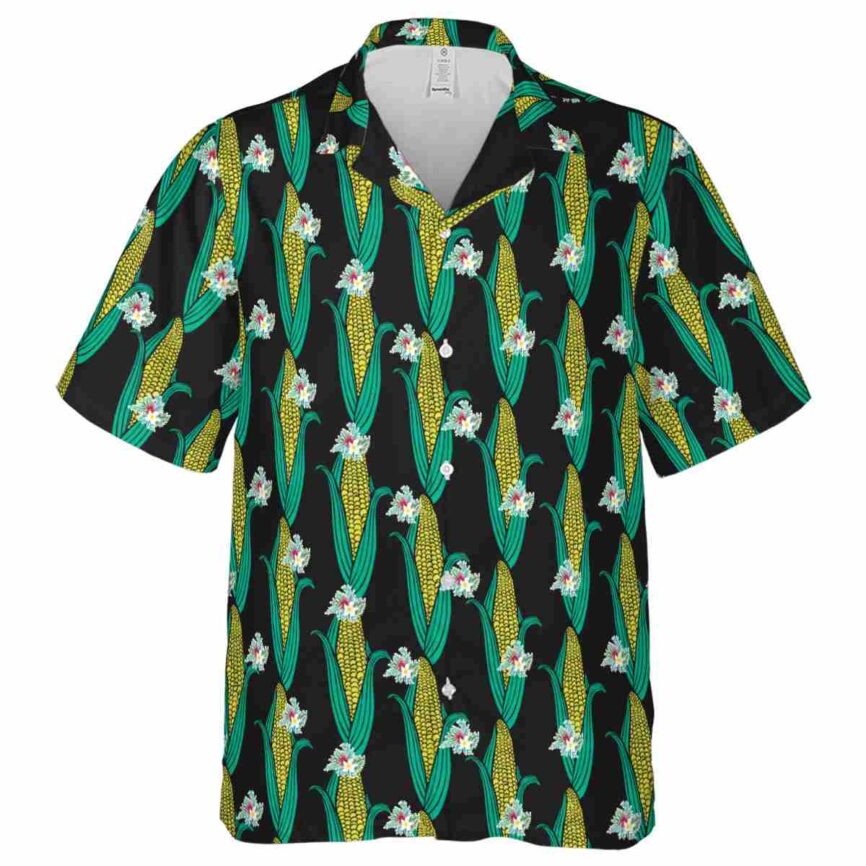 Floral Corn Element Hawaiian Shirt Fashion forward