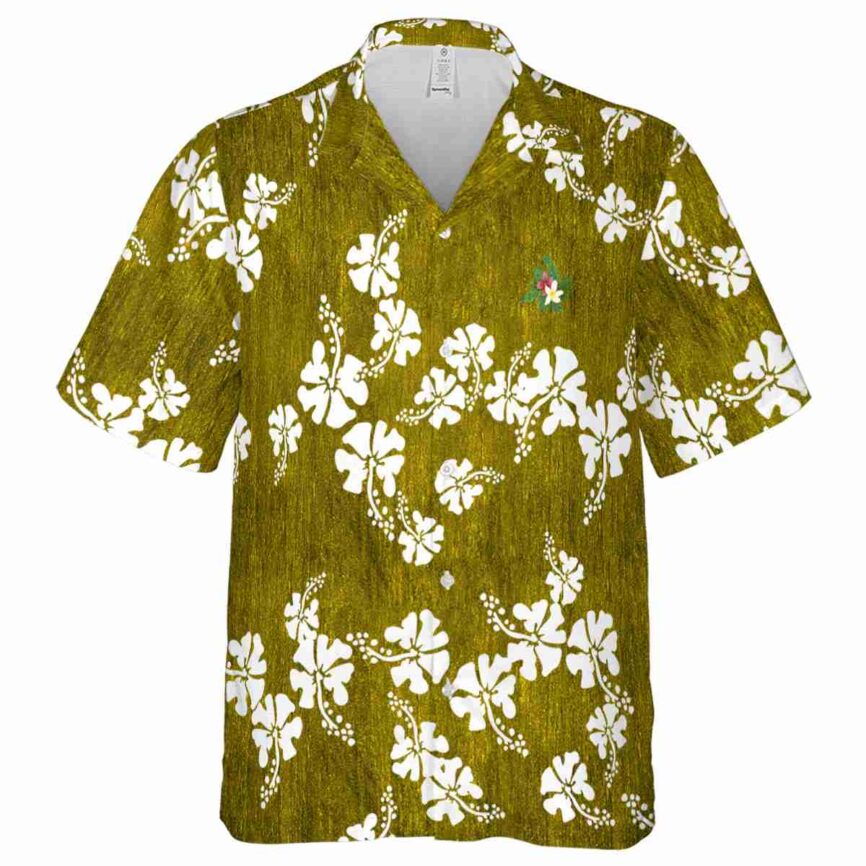 Floral Hibiscus Blossom Hawaiian Shirt Fashion forward