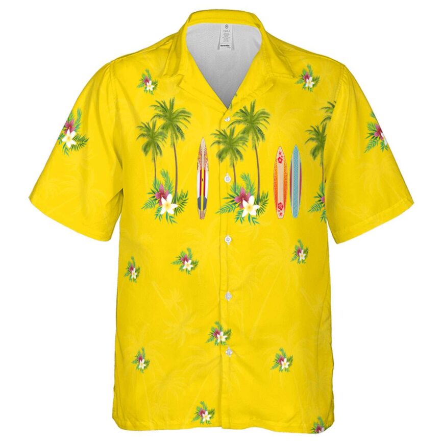Floral Island Theme Hawaiian Shirt Fashion forward