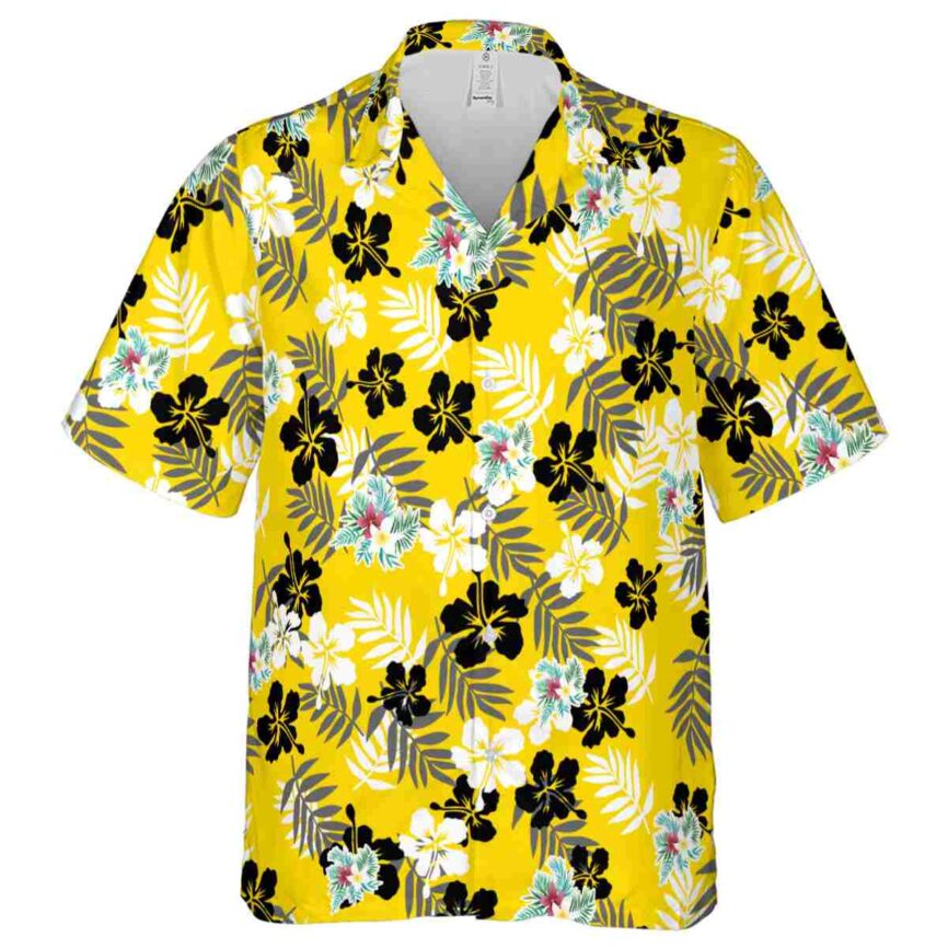 Floral Leafy Hibiscus Hawaiian Shirt Fashion forward