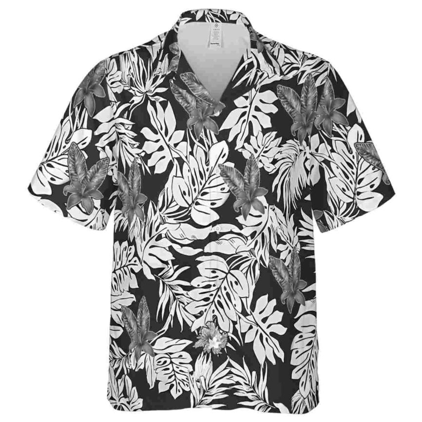 Floral Monstera Foliage Hawaiian Shirt Fashion forward