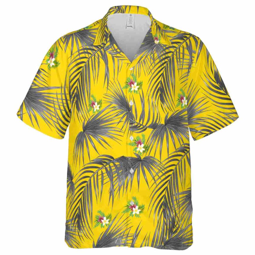 Floral Palm Frond Hawaiian Shirt Fashion forward