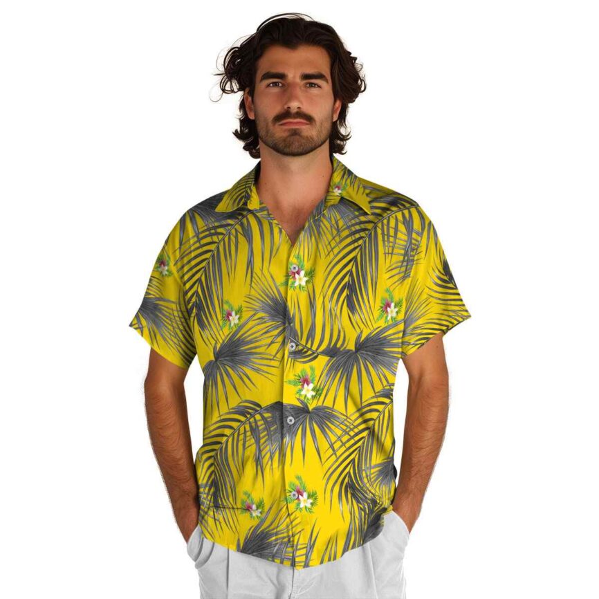 Floral Palm Frond Hawaiian Shirt New Arrival