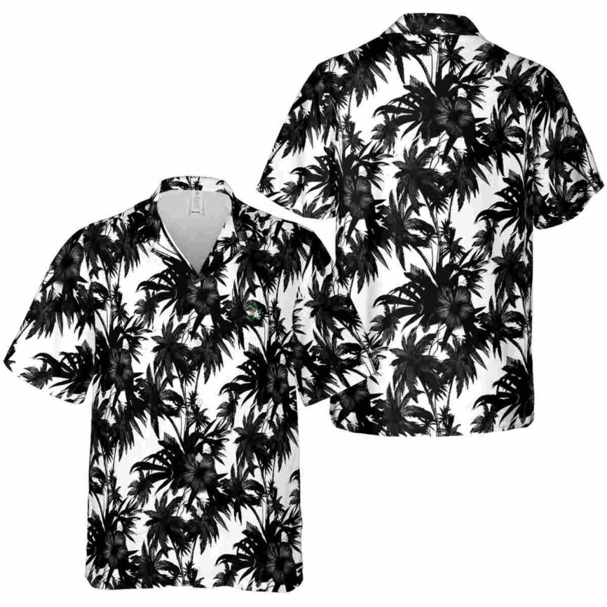 Floral Palm Print Hawaiian Shirt Premium grade