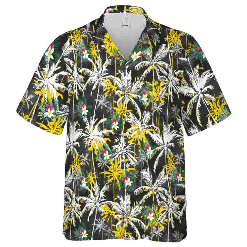 Floral Palm Themed Hawaiian Shirt Fashion forward