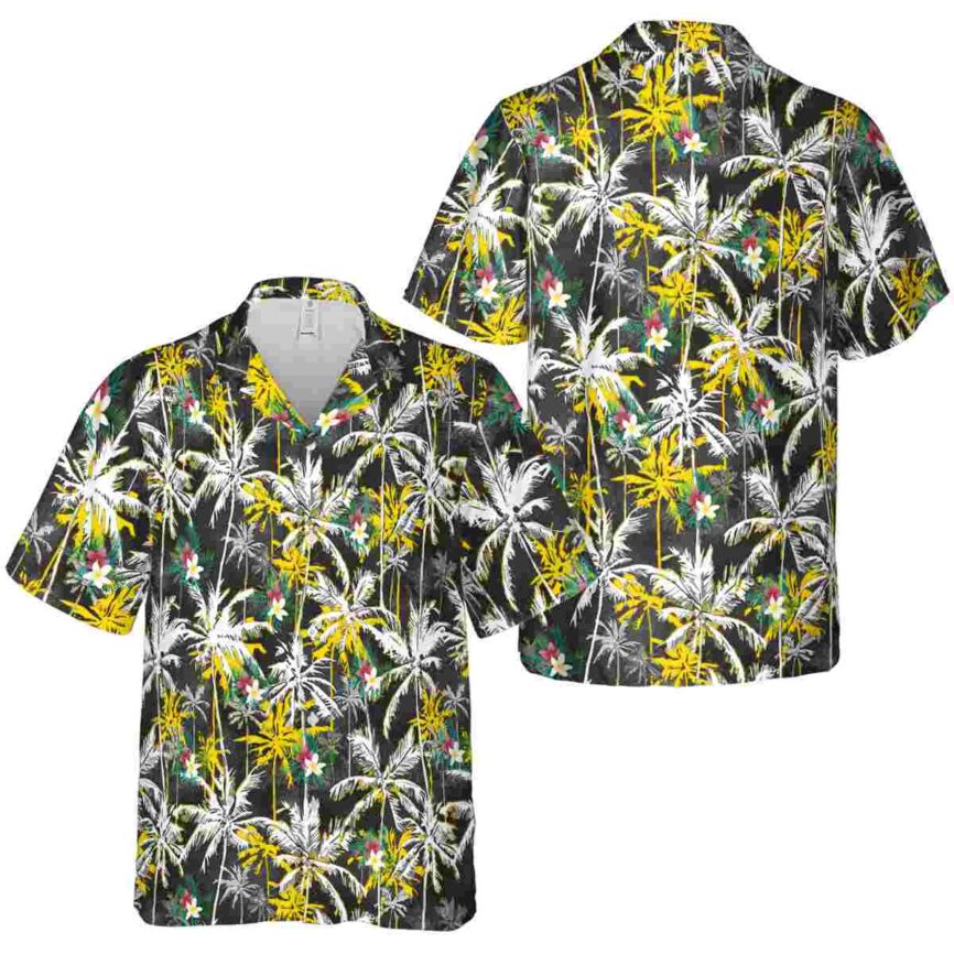Floral Palm Themed Hawaiian Shirt Premium grade