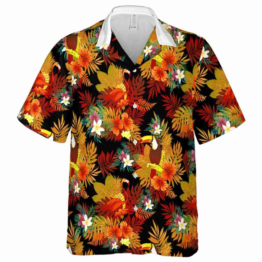 Floral Tropical Bird Hawaiian Shirt Fashion forward