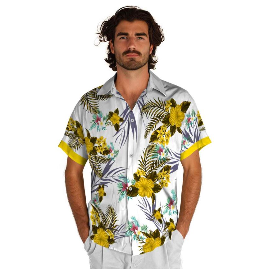 Floral US Flag Floral Hawaiian Shirt New Arrival