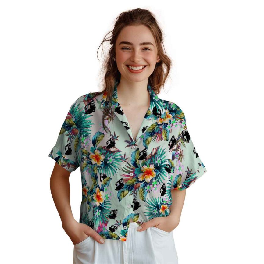 Football Floral Burst Hawaiian Shirt Top rated
