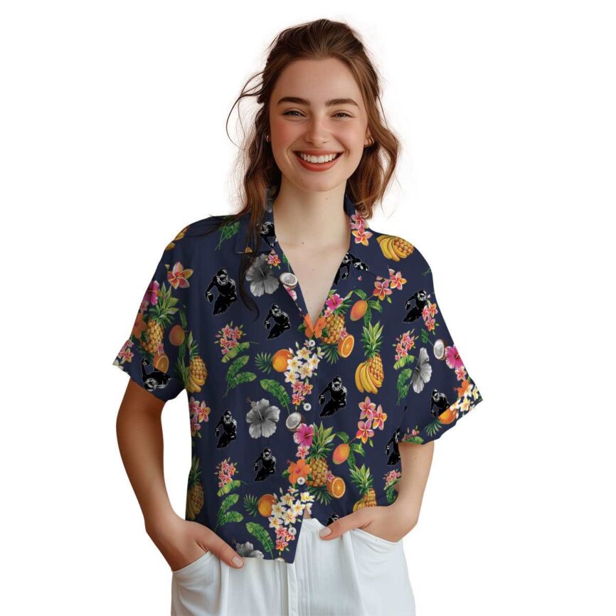 Football Fruit Pattern Hawaiian Shirt Top rated