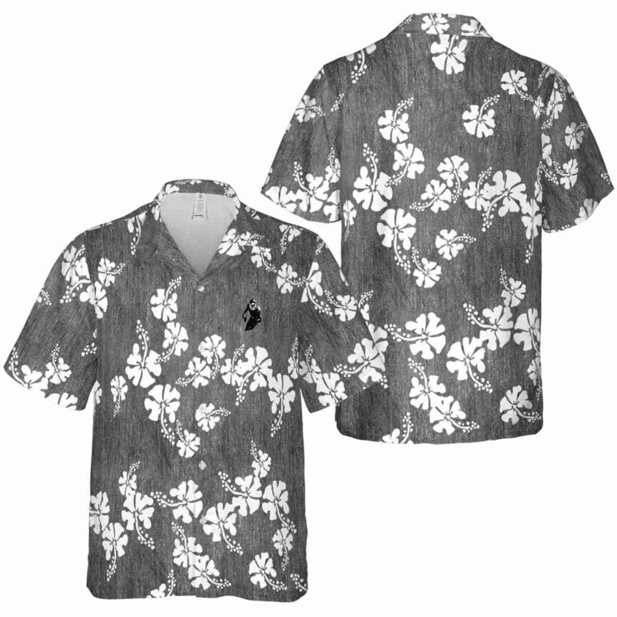 Football Hibiscus Blossom Hawaiian Shirt Premium grade