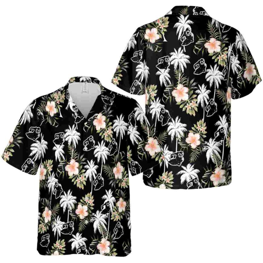 Football Hibiscus Palm Hawaiian Shirt Premium grade