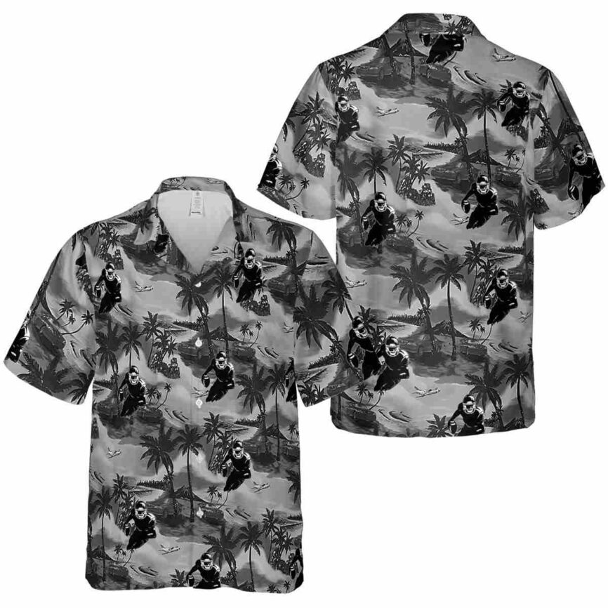 Football Island Beach Hawaiian Shirt Premium grade