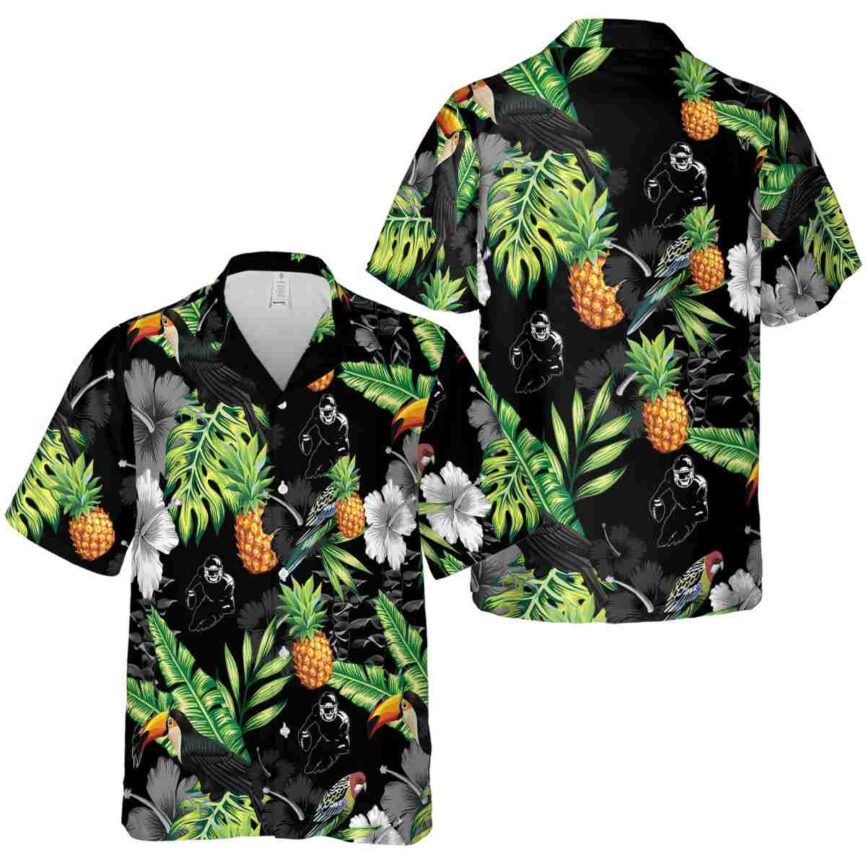 Football Leafy Toucan Hawaiian Shirt Premium grade