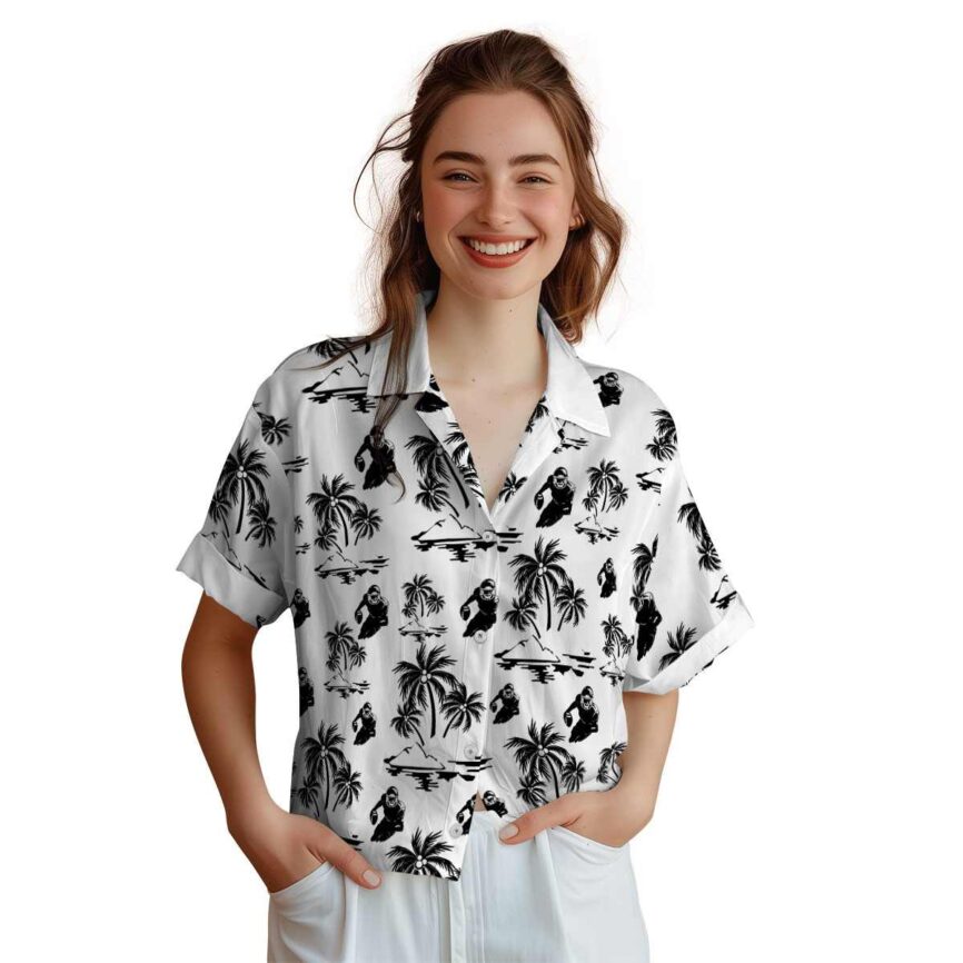 Football Palm Island Graphic Hawaiian Shirt Top rated