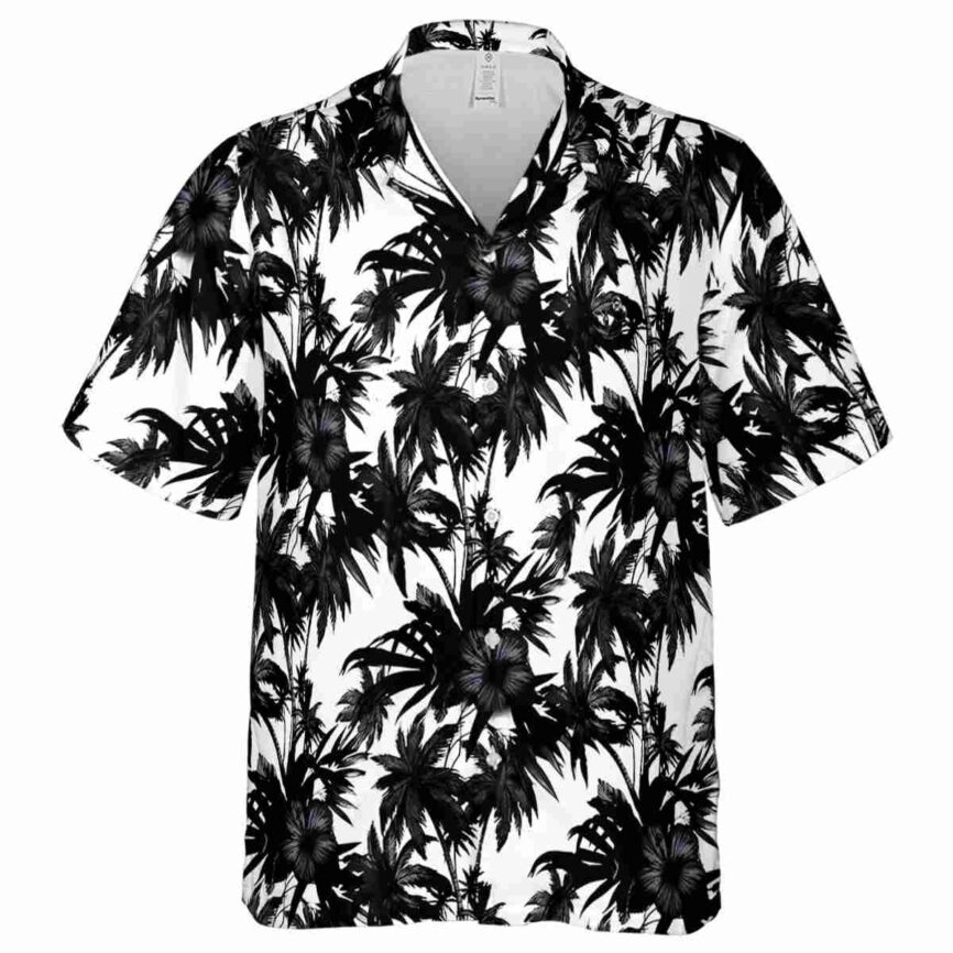 Football Palm Print Hawaiian Shirt Fashion forward