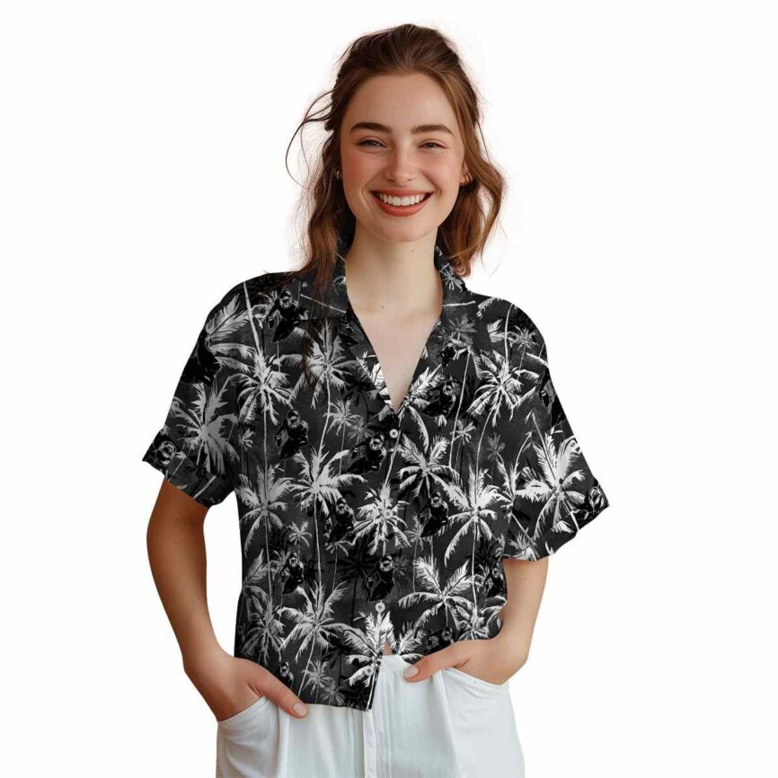Football Palm Themed Hawaiian Shirt Top rated