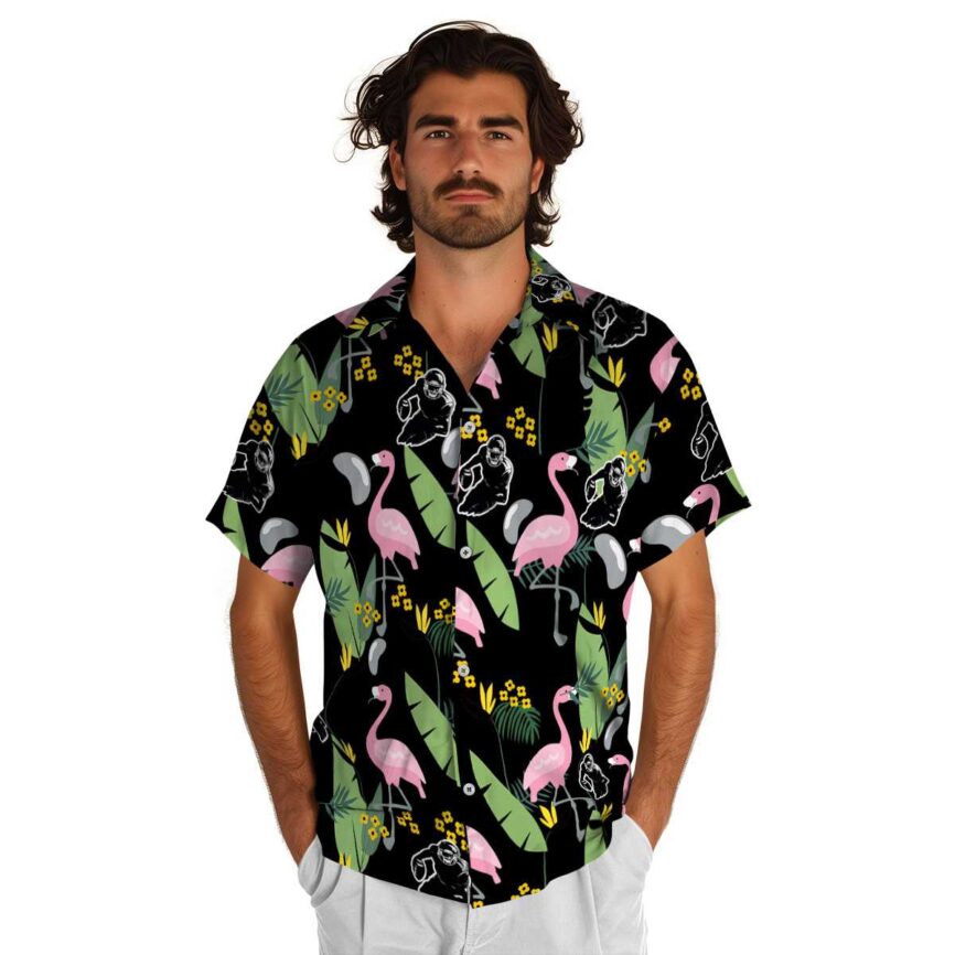 Football Pink Flamingo Hawaiian Shirt New Arrival