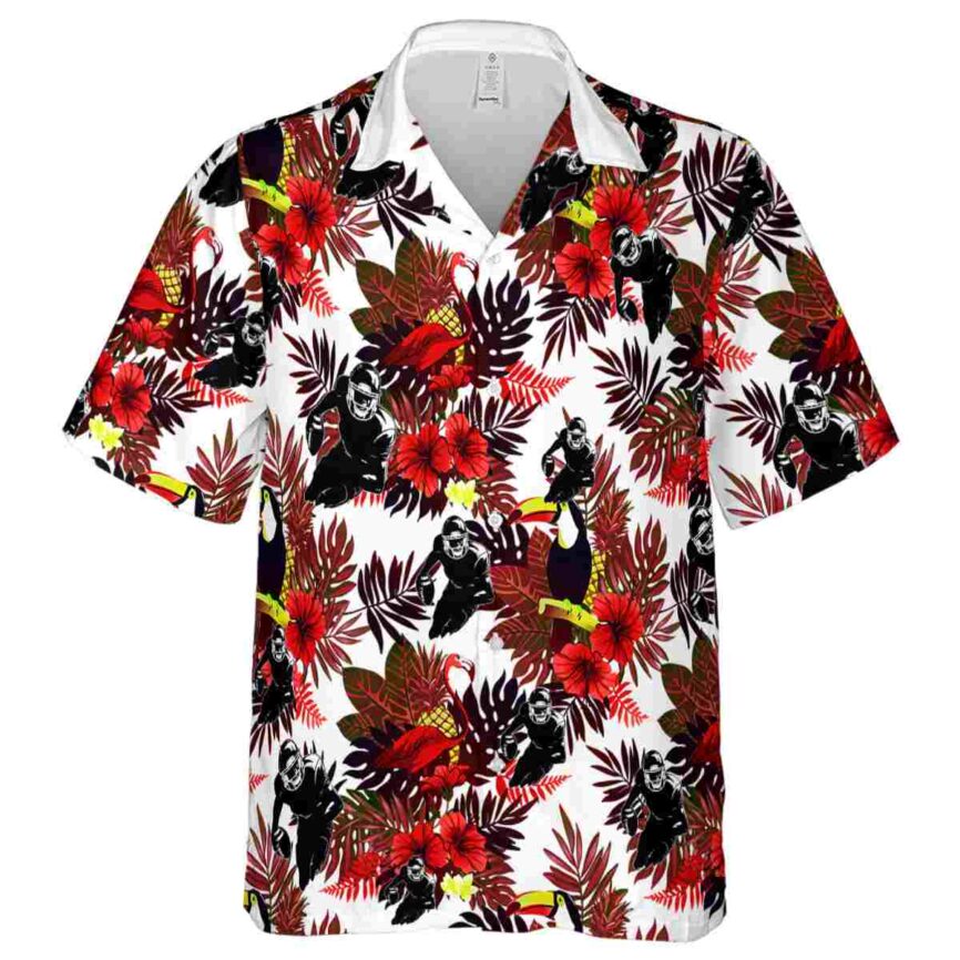 Football Tropical Bird Hawaiian Shirt Fashion forward