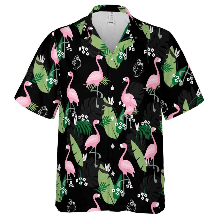 Football Tropical Flamingo Hawaiian Shirt Fashion forward