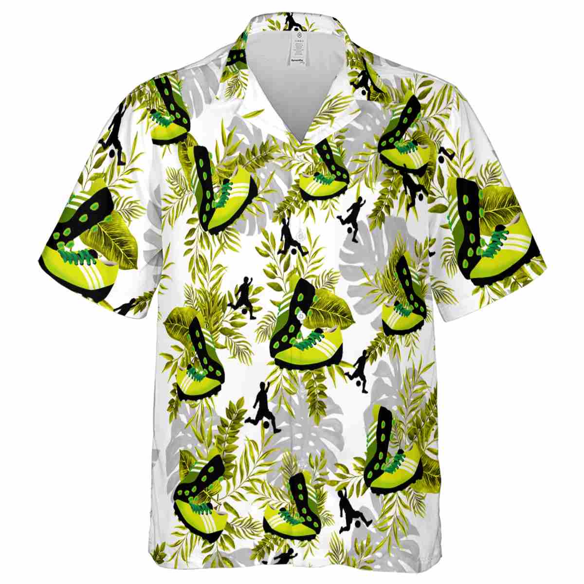 Football Tropical Fronds Hawaiian Shirt Fashion forward Football Tropical Fronds Hawaiian Shirt Fashion forward