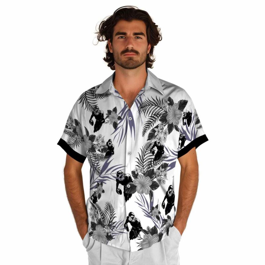 Football US Flag Floral Hawaiian Shirt New Arrival
