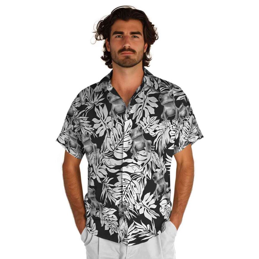 Frog Monstera Foliage Hawaiian Shirt New Arrival