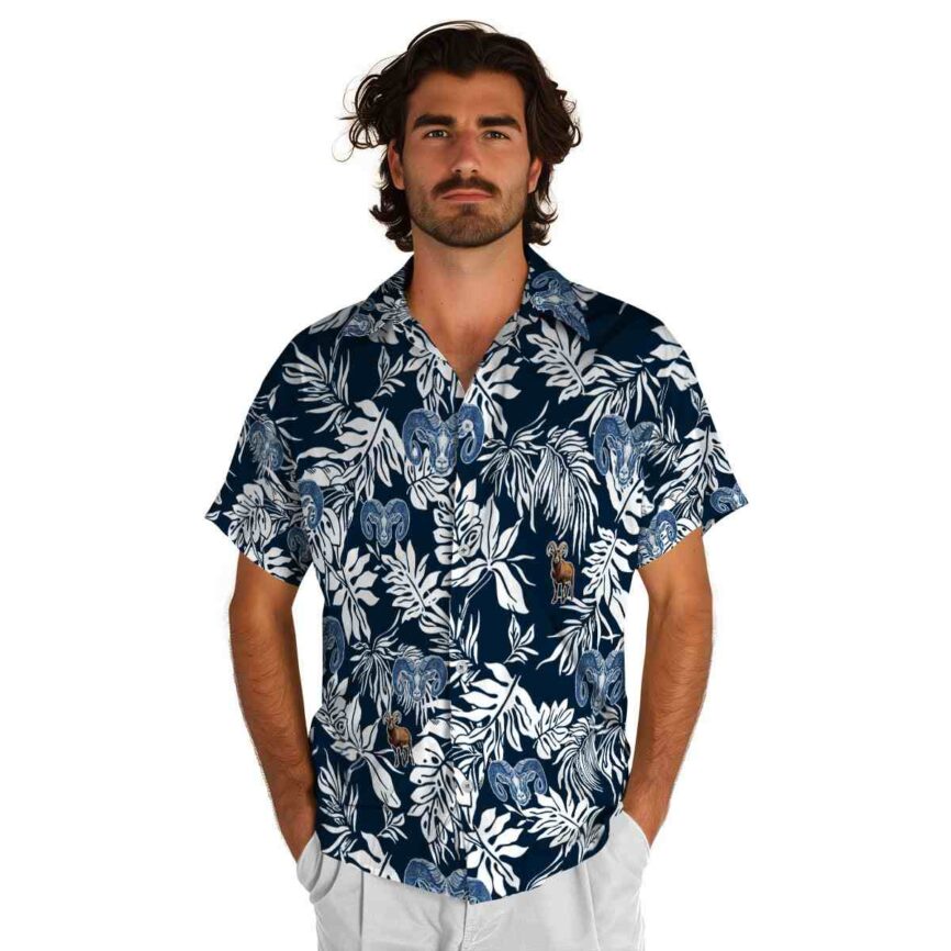 Goat Bold Foliage Hawaiian Shirt New Arrival