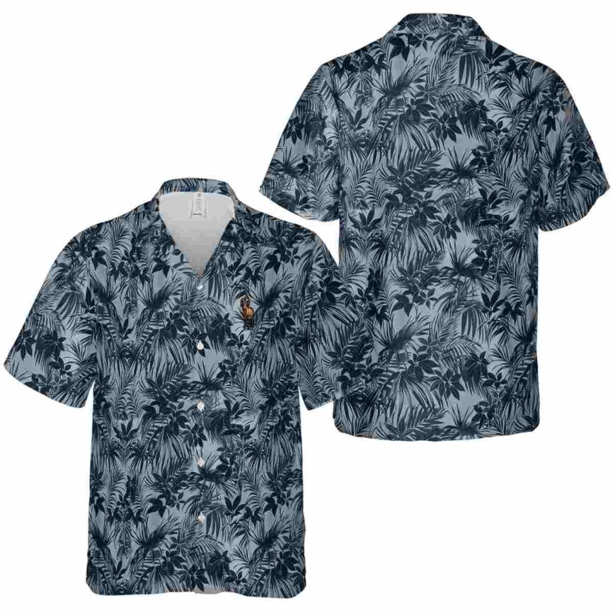 Goat Foliage Print Hawaiian Shirt Premium grade