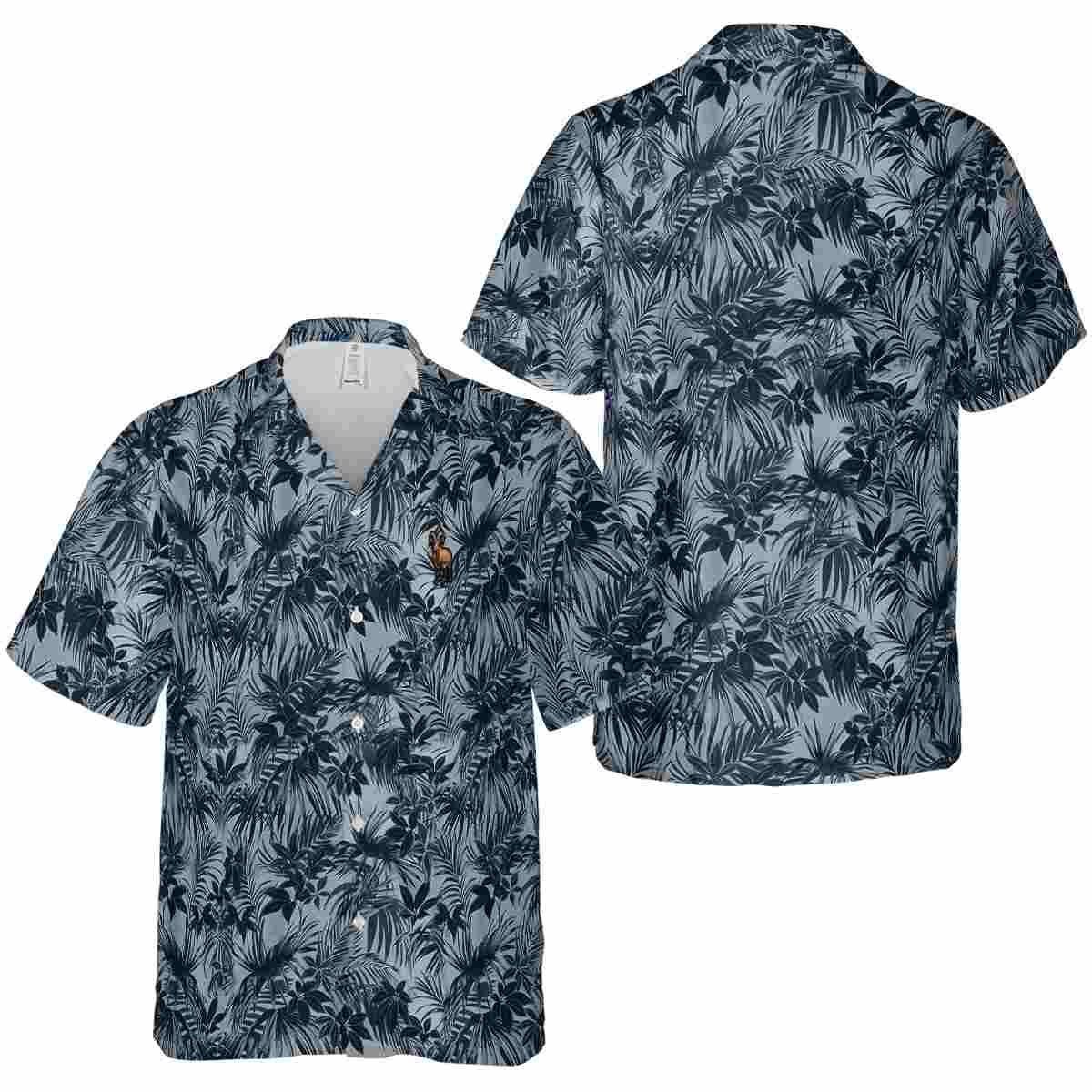 Goat Foliage Print Hawaiian Shirt Premium grade Goat Foliage Print Hawaiian Shirt Premium grade