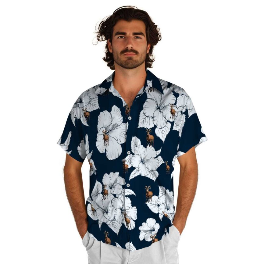 Goat Hibiscus Flower Hawaiian Shirt New Arrival