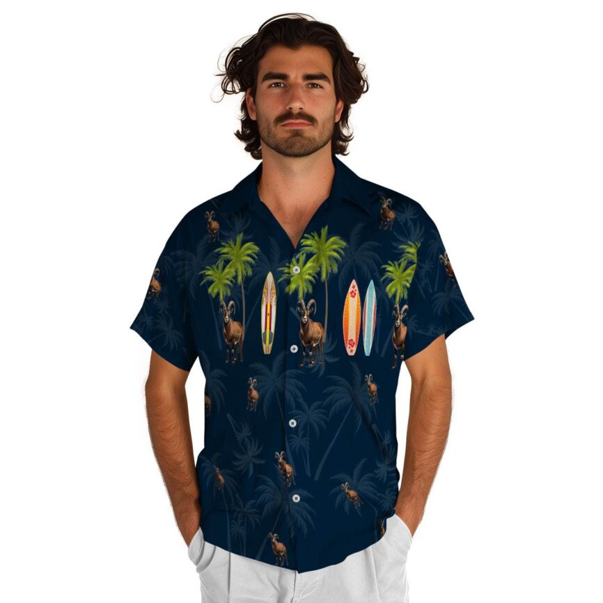 Goat Island Theme Hawaiian Shirt New Arrival