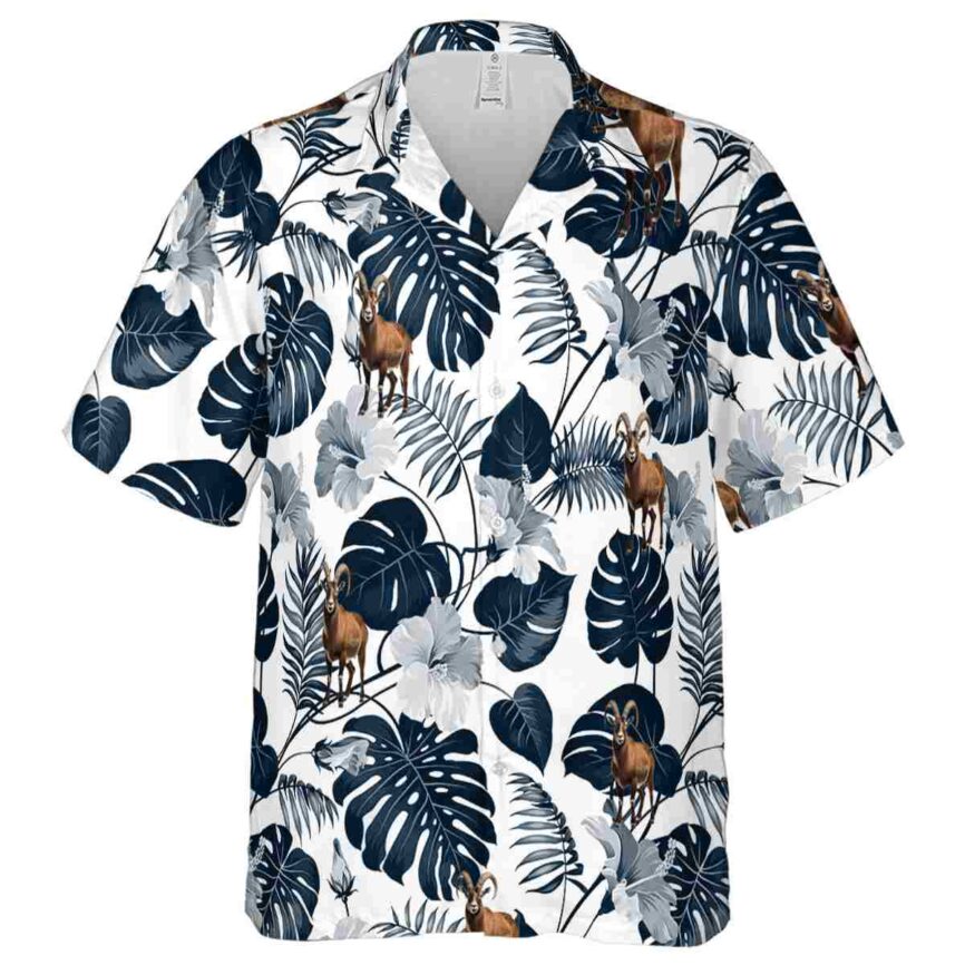 Goat Leaf Pattern Hawaiian Shirt Fashion forward