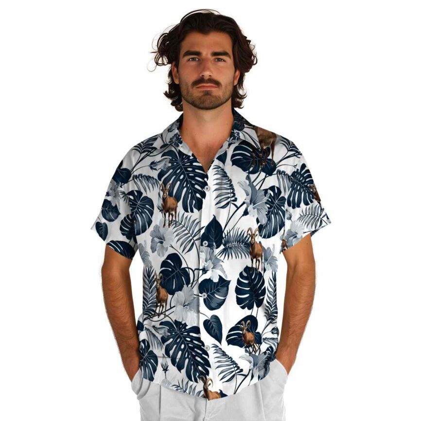Goat Leaf Pattern Hawaiian Shirt New Arrival
