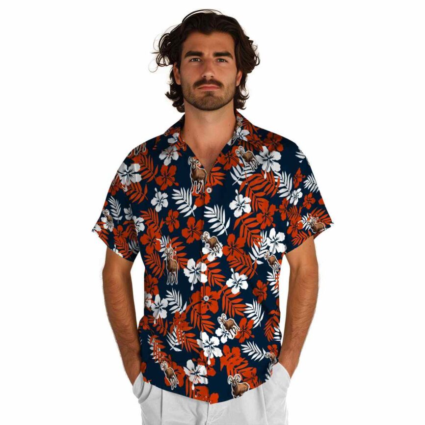 Goat Leafy Hibiscus Hawaiian Shirt New Arrival