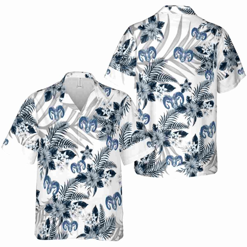 Goat Tropical Blossom Hawaiian Shirt Premium grade