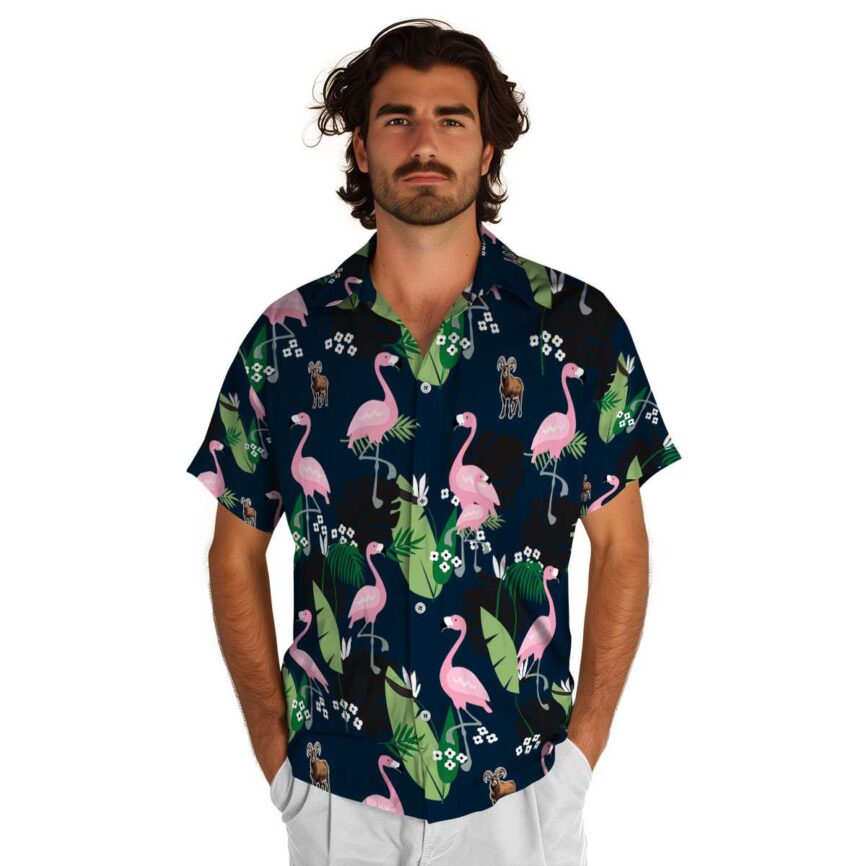 Goat Tropical Flamingo Hawaiian Shirt New Arrival