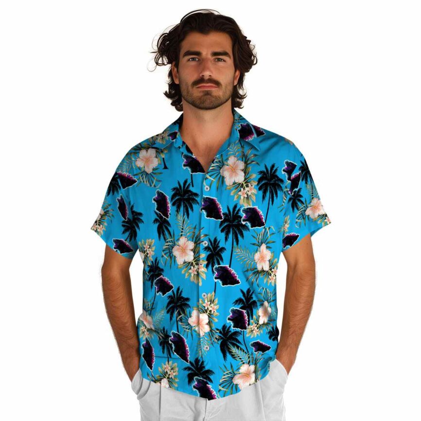 Godzilla Hibiscus Palm Hawaiian Shirt New Arrival