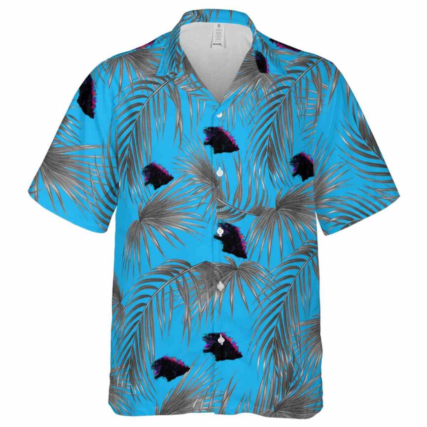 Godzilla Palm Frond Hawaiian Shirt Fashion forward