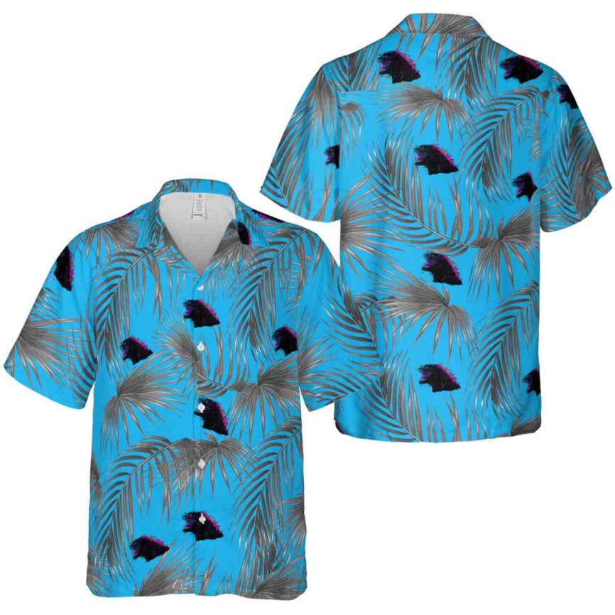 Godzilla Palm Frond Hawaiian Shirt Premium grade
