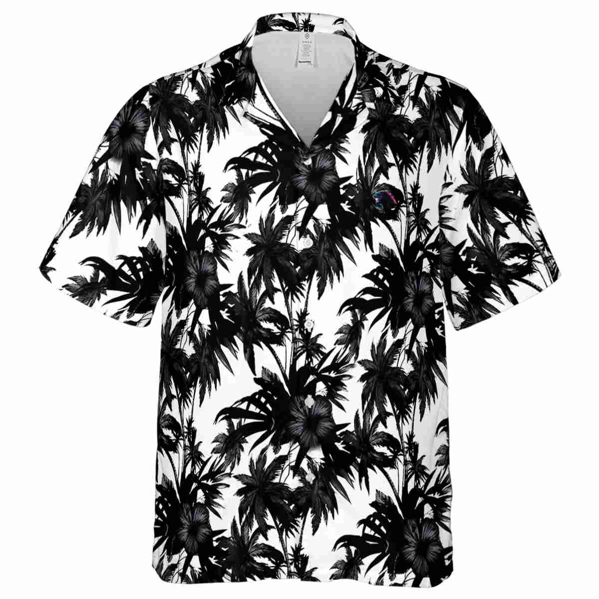 Godzilla Palm Print Hawaiian Shirt Fashion forward Godzilla Palm Print Hawaiian Shirt Fashion forward