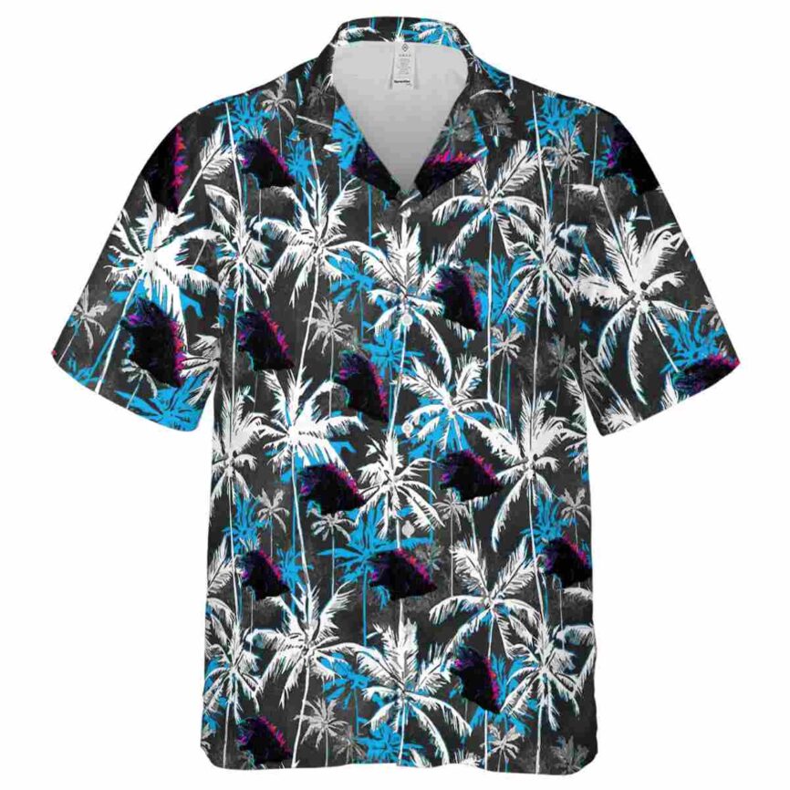 Godzilla Palm Themed Hawaiian Shirt Fashion forward