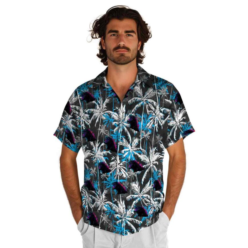 Godzilla Palm Themed Hawaiian Shirt New Arrival