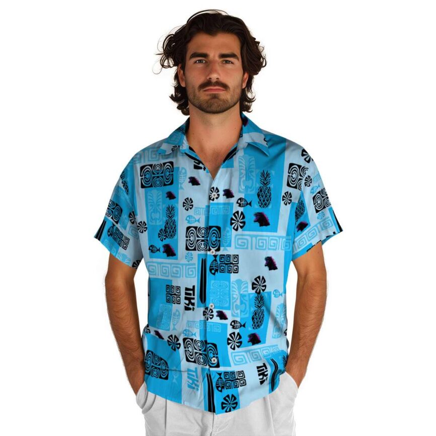 Godzilla Tiki Motifs Hawaiian Shirt New Arrival