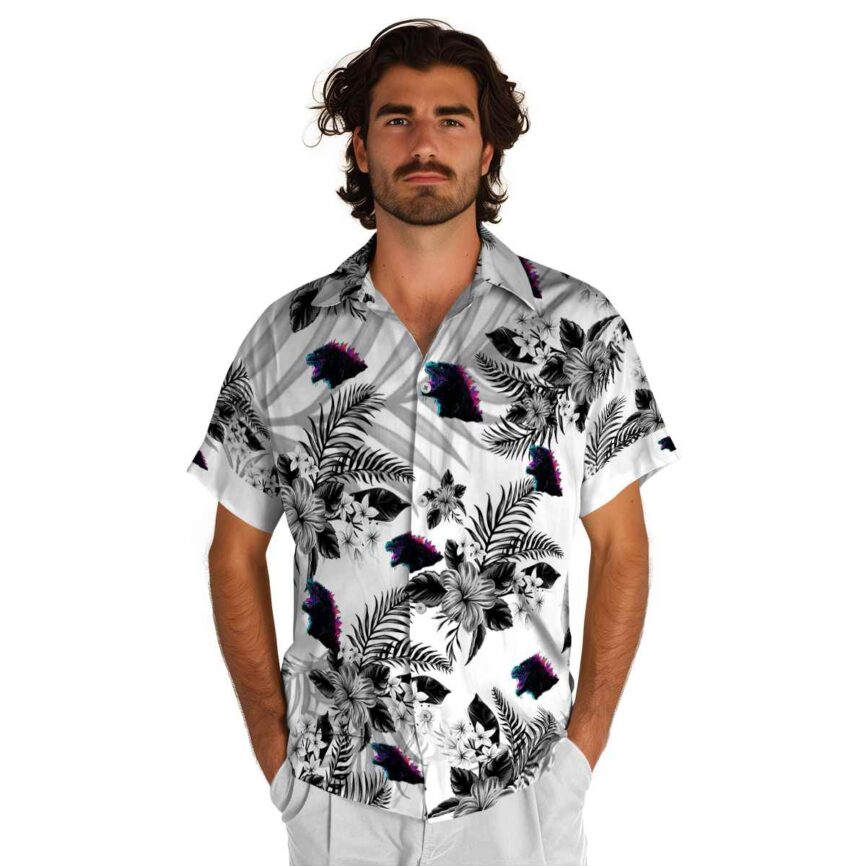 Godzilla Tropical Blossom Hawaiian Shirt New Arrival
